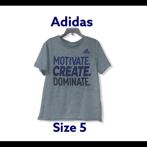 SOLD Boys Adidas Tee Size 5 - Picture 1 of 4